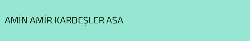 AMİN AMİR KARDEŞLER ASA